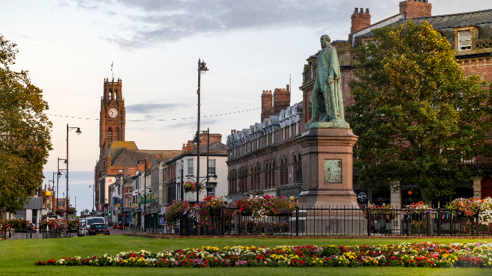Barrow-In-Furness town centre